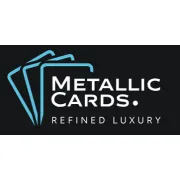 Metallic cards logo