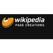 Wikipedia Page Creations logo